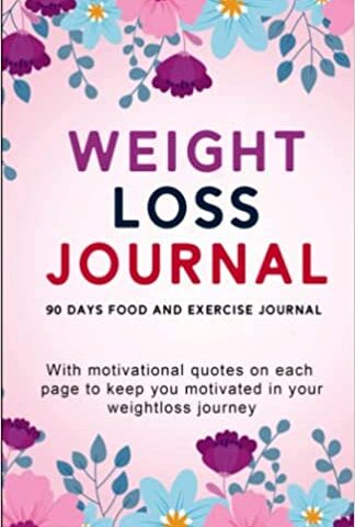 Weight loss book journal: 90 day food and exercise journal Paperback – October 8, 2022