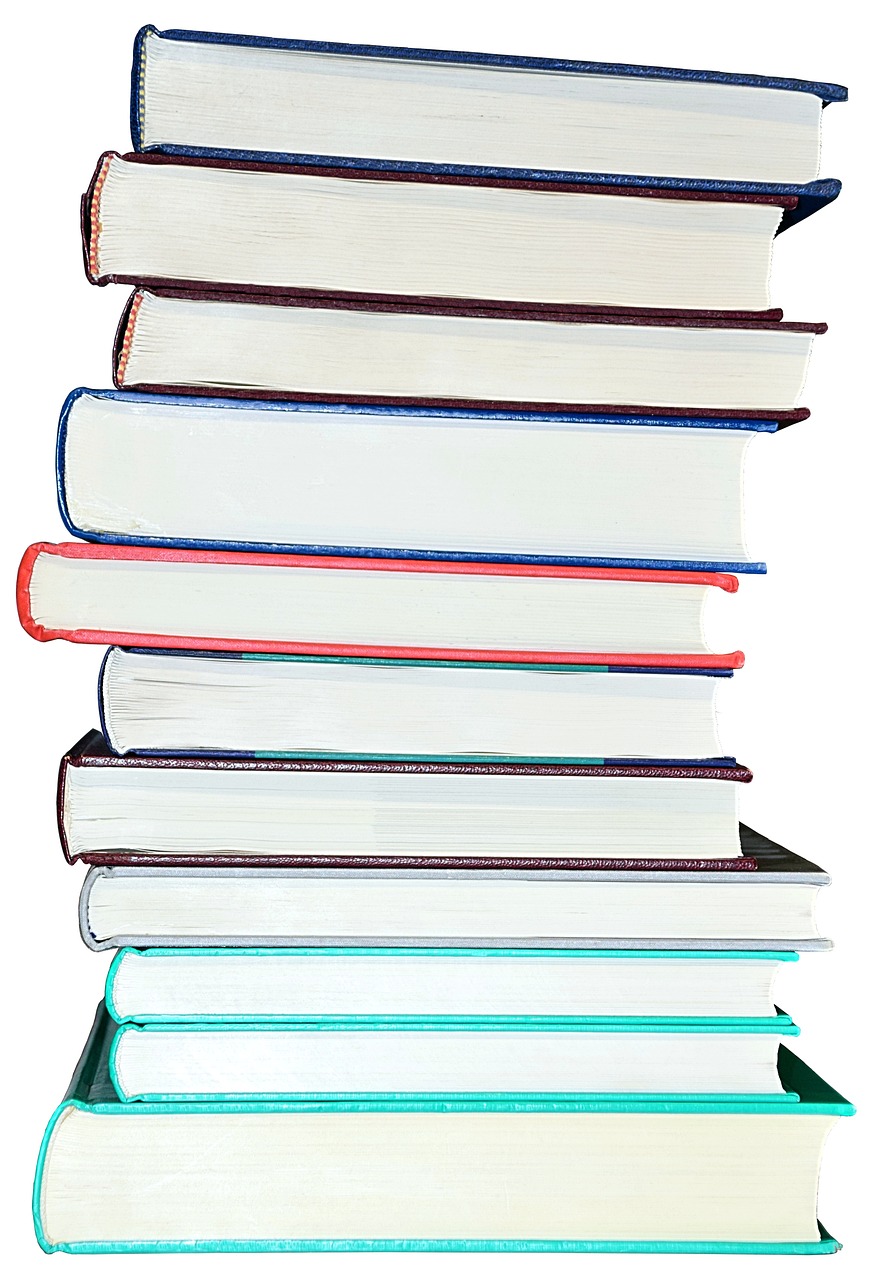 books, book stack, isolated-1931195.jpg