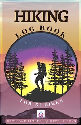 Hiking log book journal