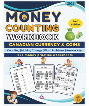 Canadian Money Counting Workbook