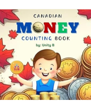 Canadian Money Counting Book for Kids: counting money