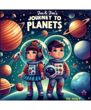 Jas and Jon’s Journey to Planets: Planets book for kids (Jas & Jon 1)