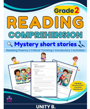 Mystery short stories for Grade 2 Comprehension: Reading Book for 2nd graders