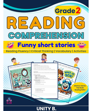Funny short stories for reading comprehension Grade 2: Reading Book for 2nd graders